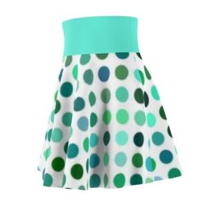 Polka Dot Skater Dress